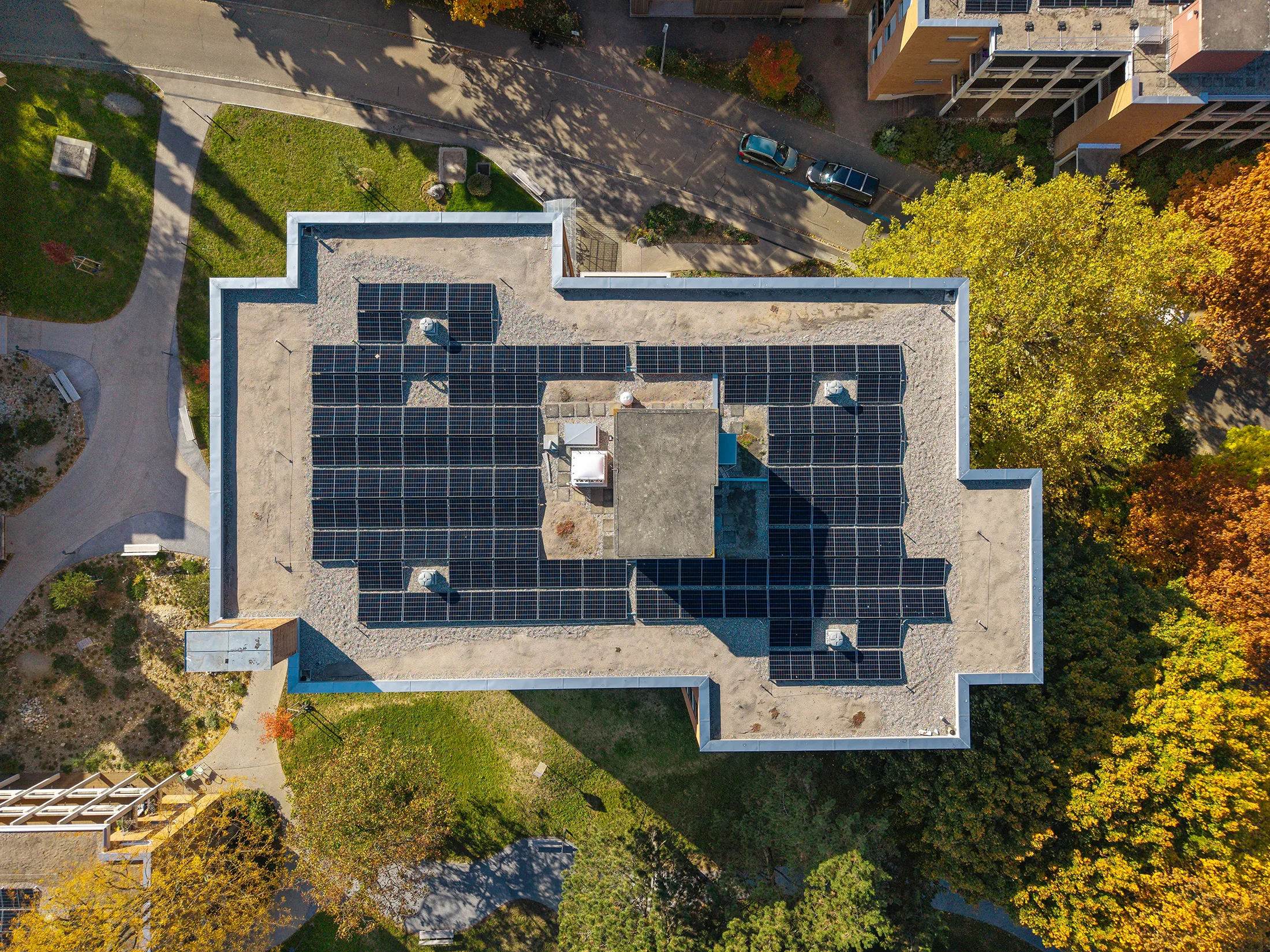 Hochhaus an der Pilatusstrasse 45